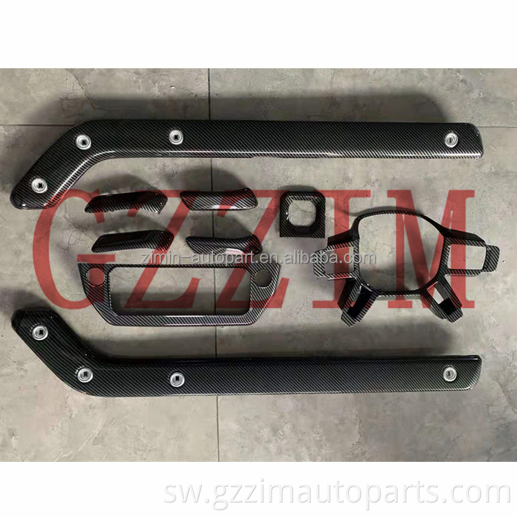 AR ACCESSORIA Mambo ya ndani mapambo ya kaboni kaboni ya nyuzi ya kaboni kwa mlinzi 2020